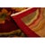 1920s Red Open Field 6Star Room Size Antique Chinese Knotted Wool Art Deco Rug For Sale - Image 9 of 11