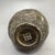 Asian Vintage Silver-Tone Bronze Vase With Crane and Pine Relief - Asian Decorative Object For Sale - Image 3 of 8