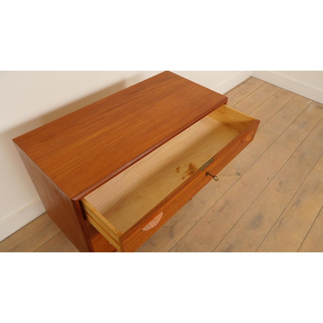 Vintage Danish Chest of Drawers in Teak, 1960 For Sale - Image 10 of 12