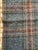 Vintage Plaid Throw Wool Blanket For Sale - Image 4 of 11