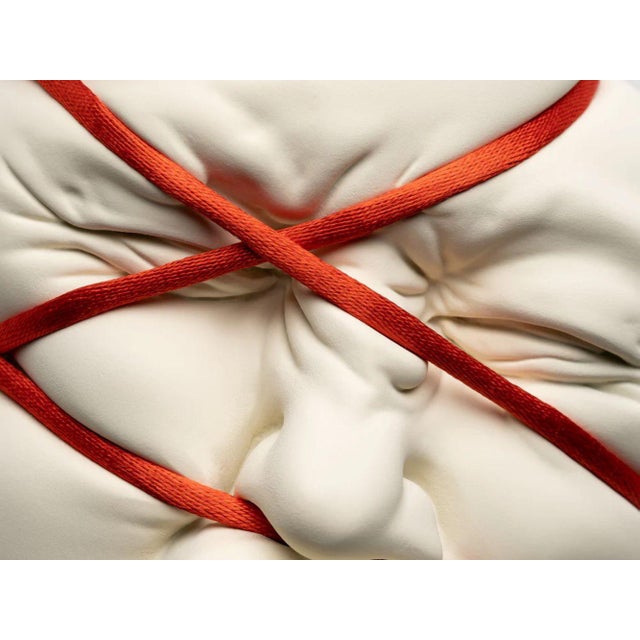 Blockade Line By Johnson Tsang 2023 Resin cast sculpture finished with matte spray paint. 23.5 x 15 x 14cm (9.3 x 5.5 x...