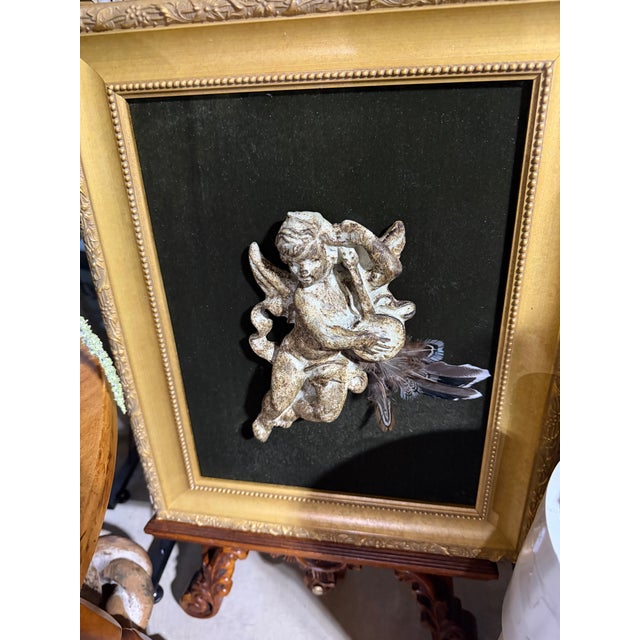 Hollywood Regency Celestial Meets the Sea Cherub Series Sculptures For Sale - Image 3 of 3