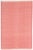 Dash & Albert by Annie Selke Herringbone Coral Woven Cotton Rug, 2' x 3' For Sale