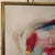 Late 20th Century Abstract Mixed-Media Painting in Gold Floater Frame by Eveline Brodsky (Ukrainian-Canadian, B. 1964) For Sale - Image 5 of 12