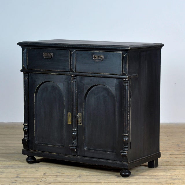 Antique Pine Sideboard with Drawers, 1900 For Sale - Image 13 of 13