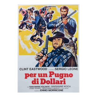 Per un Pugno di Dollari / A Fistful of Dollars Film Poster, Italy/Spain/West Germany, 1964 For Sale