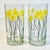 1970s Vintage Boho Chic Daffodils Jane Lynn Glassware - Set of 6, After Georges Briard For Sale - Image 10 of 14