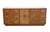 Campaign Dixie Furniture Solid Walnut Campaign Style 70" Triple Door Dresser 545-235 For Sale - Image 3 of 18