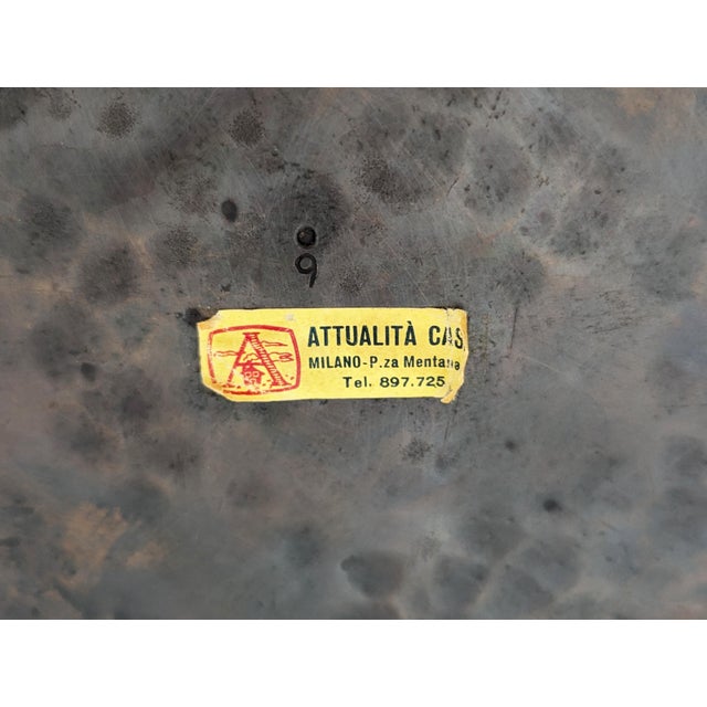 Italian Sculptural Copper Umbrella Stand from Attualità Casa Milano, 1950s For Sale - Image 10 of 12