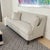 Like New Clive Daniel Bench Seat Sofa For Sale - Image 9 of 9