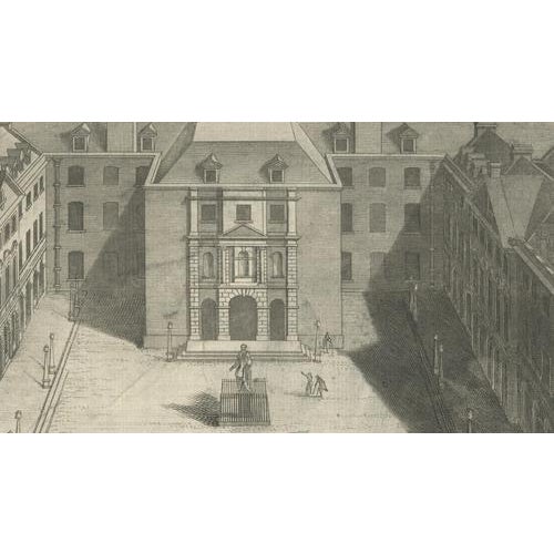 W.H. Toms, Guys Hospital London, Birds-Eye View, 1739, Print For Sale - Image 5 of 10