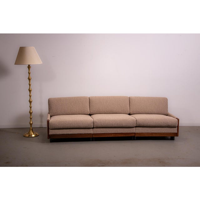 Made in the 1960s a very early edition of the 920 armchair designed by Afra & Tobia Scarpa for Cassina. The sofa has been...