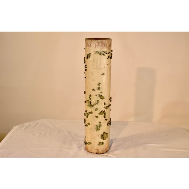 Circa 1900 French Wallpaper Printing Roll For Sale - Image 4 of 9