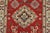 Red Kazak Runner 2’7” X 6’6” Red Wool Tribal Hand-Knotted Oriental Rug For Sale - Image 8 of 12