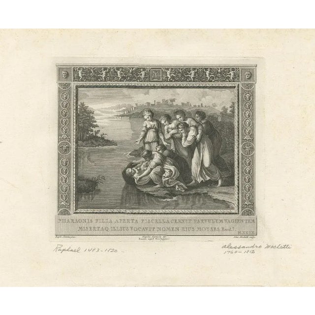 A. Mochetti, The Nativity of Christ & Pharaohs Dream, 1850, Paper For Sale - Image 4 of 6