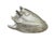 Vintage Silver Seashell Conch Shell Table Decor Beach House Summer Decor For Sale - Image 4 of 8
