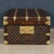 Late 19th Century 19th Century Antique Steamer Trunk in Damier Canvas from Louis Vuitton, France For Sale - Image 5 of 18