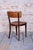 Thonet Art Deco Chairs in Beech and Walnut attributed to Thonet, Czech, 1940s, Set of 4 For Sale - Image 4 of 14