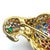 1980s Vintage Diamond and Multigem Parrot Brooch, 18k For Sale - Image 5 of 5