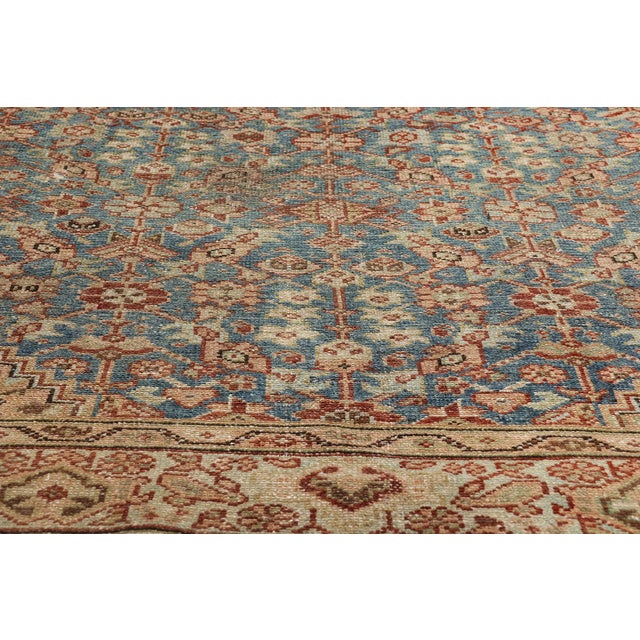 Late 19th Century Late 19th Century Persian Malayer Rug, 06'09 X 16'08 For Sale - Image 5 of 10