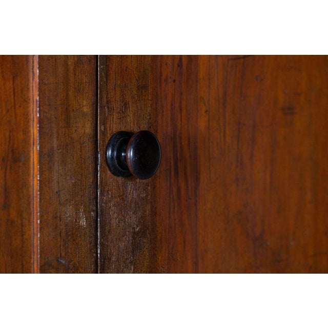 Brown Large Irish Pine Housekeepers Cupboard, 1850s For Sale - Image 8 of 12