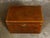 English Turn of the Century Leather Trunk with Brass Accents and Monogram, 1900s For Sale - Image 9 of 12