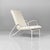 Mid-Century Modern Mid-Century Italian White and Azure Iron Outdoor Lounge Chairs, 1960s, Set of 2 For Sale - Image 3 of 18