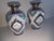 White Pair of Persian SilvervAnd Enamel Vases For Sale - Image 8 of 10