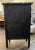 Large Chinoiserie Red Lacquered Cabinet or Armoire With Gilt Accents For Sale - Image 11 of 12