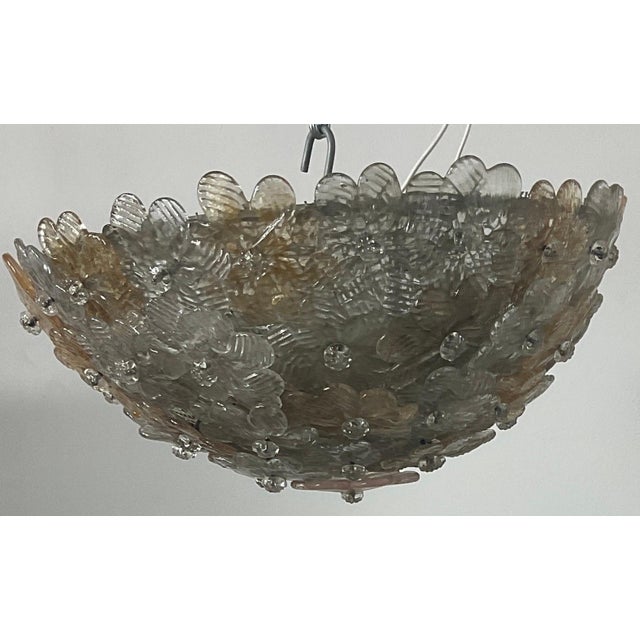 Coloured Glass Ceiling Light by Seguso, 1960 For Sale - Image 17 of 18