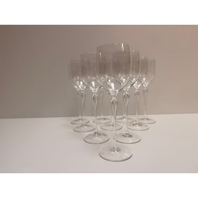 Maitre White Wine Glass Set from Rosenthal, 1990s, Set of 10 For Sale - Image 3 of 11