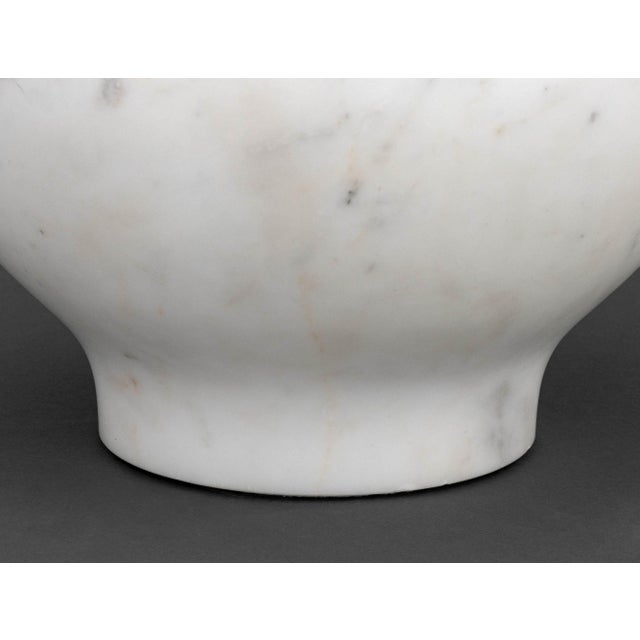 Sophie LaFont White Marble Vase For Sale - Image 9 of 9