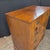Early 20th Century English Burl Walnut 4 Drawer Chest With Brass Handles on Bracket Feet For Sale - Image 9 of 15