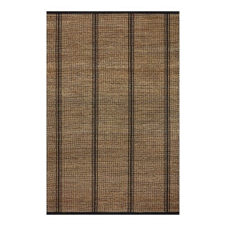 Angela Rose x Loloi Colton Natural / Black 9'-0" x 12'-0" Area Rug For Sale