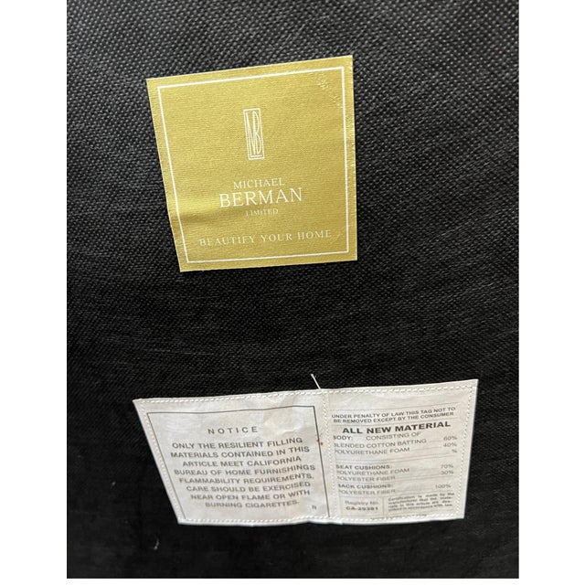 Michael Berman Limited Nora Dining Chairs in Green- Set of 2 For Sale - Image 9 of 10