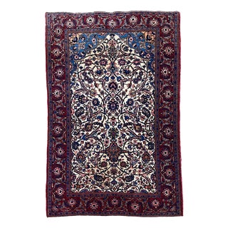 Vintage Kashan Rug, 1920s For Sale