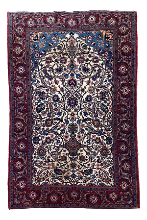 Vintage Kashan Rug, 1920s
