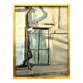“Shadows” a Painting by Irish-American Artist Charles Brady (1926-1997) For Sale