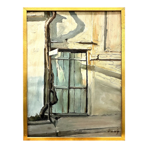 “Shadows” a Painting by Irish-American Artist Charles Brady (1926-1997)