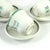 Gold Large Belgian Porcelain Cups and Saucers, 1890s, Set of 6 For Sale - Image 8 of 10