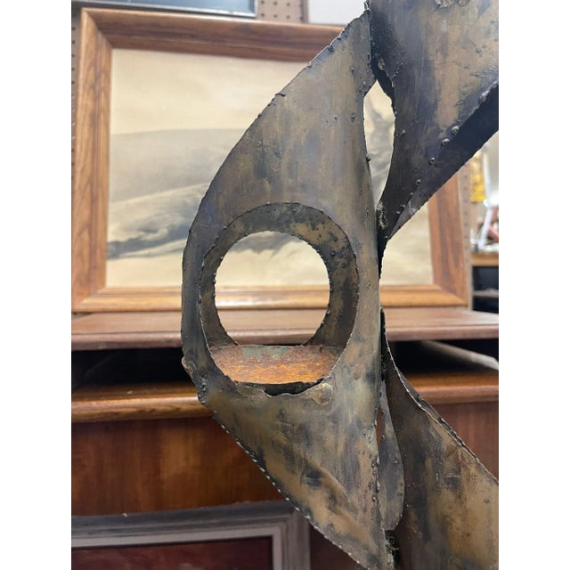 Brutalist Vintage Brutalist Style Decorative Wall Hanging For Sale - Image 3 of 7