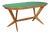 Vintage Table with Elliptical Top, 1960s For Sale