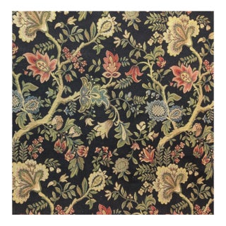 Vintage Old World Weavers for Scalamandre "Jacobean Nocturne" Tapestry Jacquard Fabric- 5 Yards For Sale