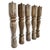 Vintage Rustic Old Wood Banister Leg For Sale - Image 4 of 8