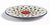 Italian Intreccio Round Serving Platter | Hand-Painted Italian Serving Platter From Deruta For Sale - Image 3 of 6