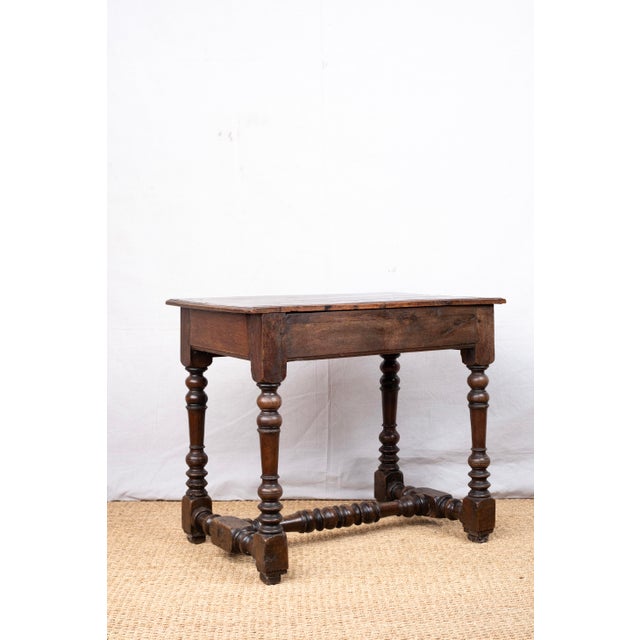 Brown 18th Century English Side Table For Sale - Image 8 of 11