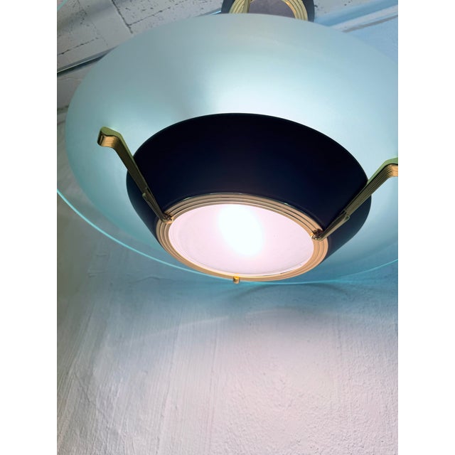 Large Italian Hollywood Regency Chandelier, 1980s For Sale - Image 17 of 18