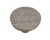 Vintage Elm Mill Wheel Table on an Axle stump base, a rustic "mushroom" stool or side table. 19Hx22x22
