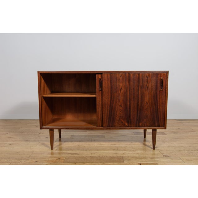 Wood Small Mid-Century Rosewood Sideboard, Denmark,1960s For Sale - Image 7 of 18