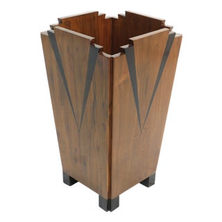Art Deco Style Waste Basket or Bucket For Sale